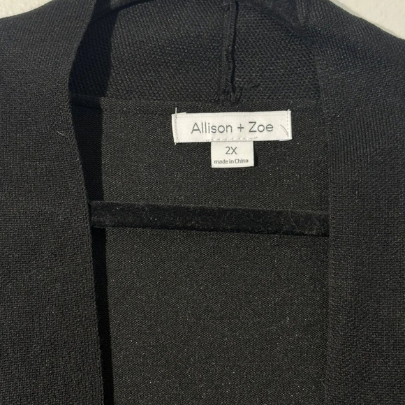 Allison + Zoe Black Cardigan - Picture 2 of 5